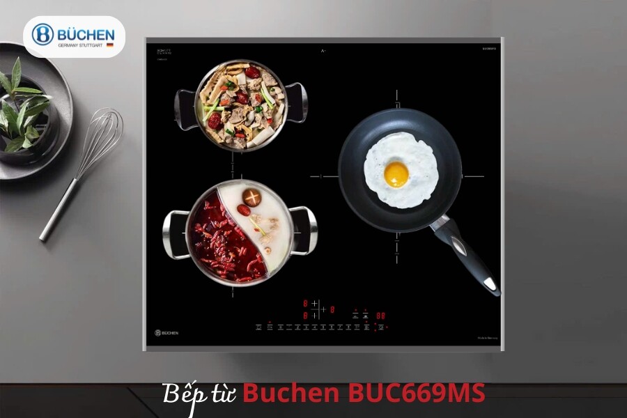 Bếp Từ ba Buchen BUC669MS