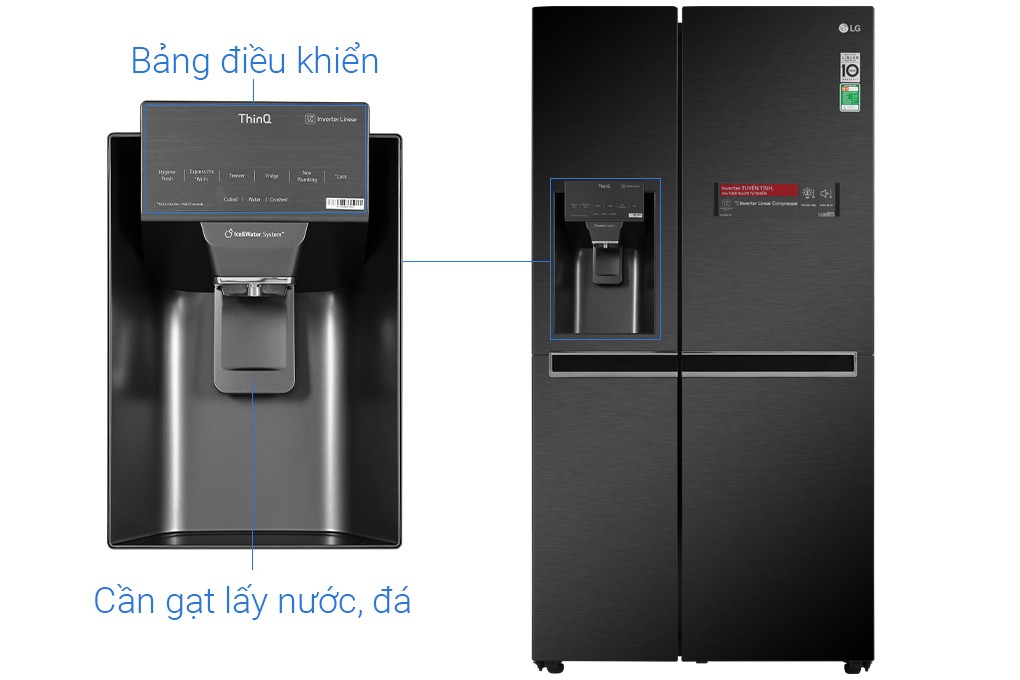 Tủ lạnh LG Inverter 601 lít GR-D247MC6