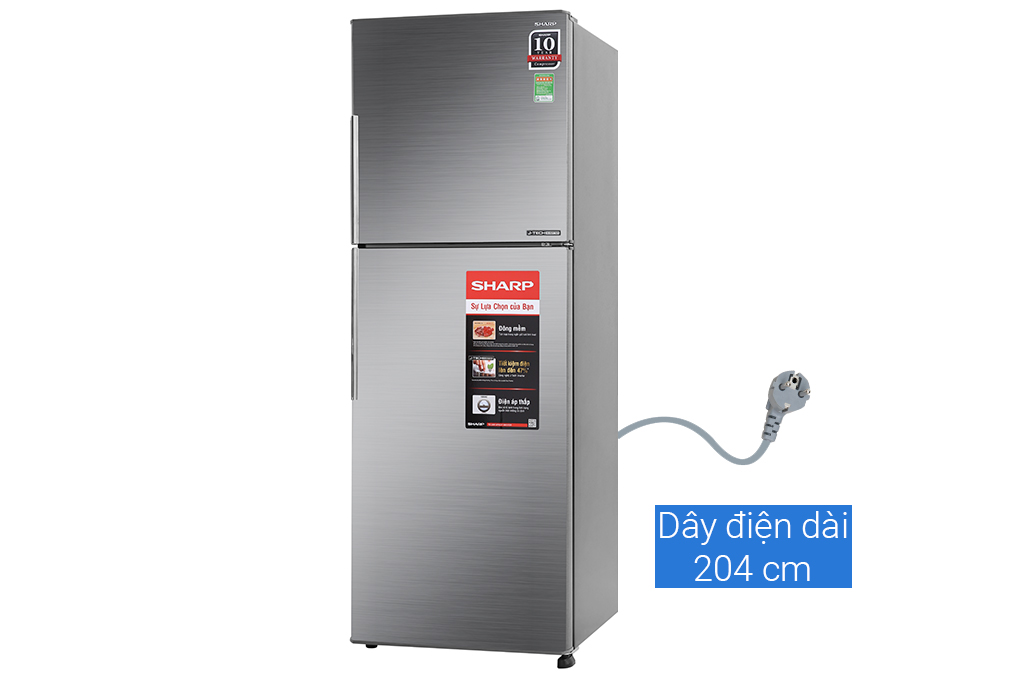 Tủ lạnh sharp inverter 287 lít SJ-X316E-DS1