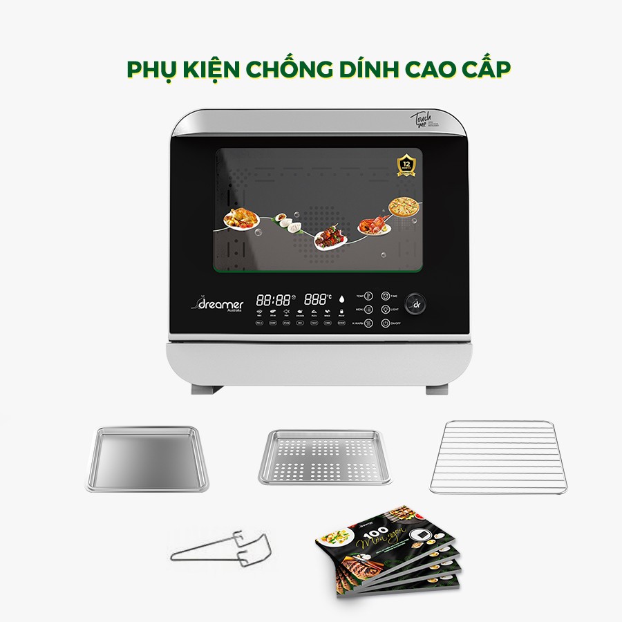 Lò chiên hơi nước Dreamer DKA-SAF118W5
