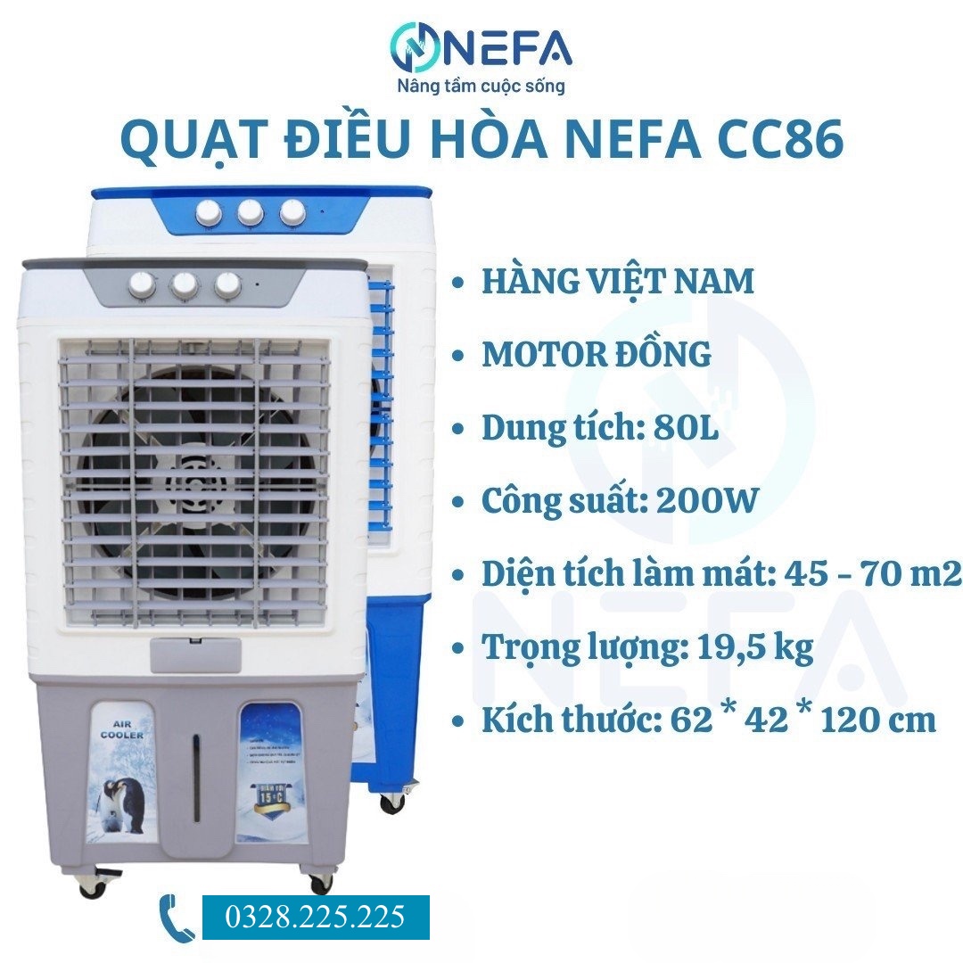 Quạt điều hòa không khí Nefa CC860